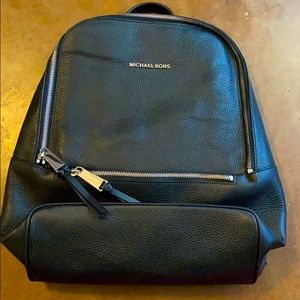 Michael Kors black back pack